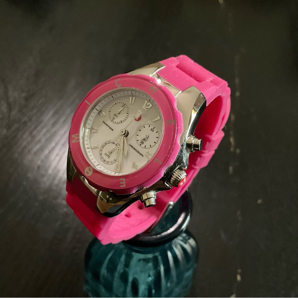 Michele Jelly Bean Watch EUC - Picture 3 of 5